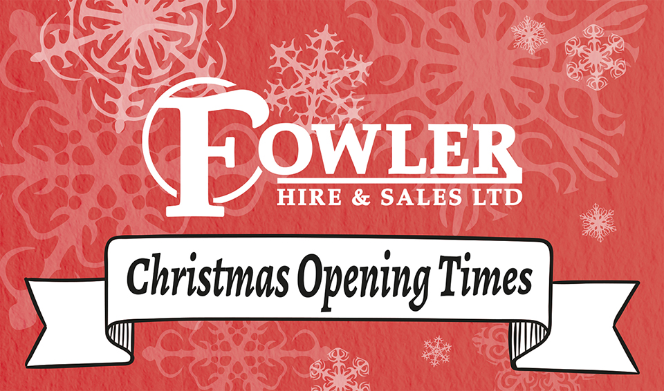 Christmas Opening Times 2017